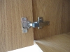 90 degree hinge with soft closer