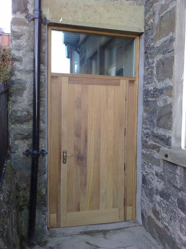 Bespoke church door and frame