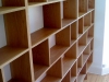 Bespoke home library incorporating sliding ladder